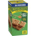 Nature Valley Crunchy Oats 'n Honey Granola Bars, 60 Bars, 44.7 OZ (30