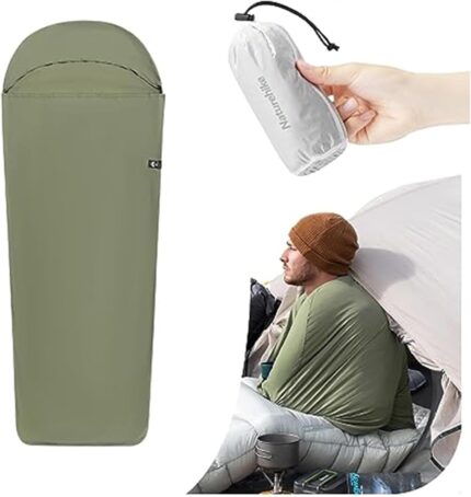 Naturehike Sleeping Bag Liner Ultra-Light 4.51oz - Adult Sleep Sack &