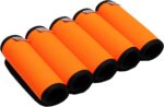 Neoprene Luggage Handle Wrap 5pcs Pack Neon Luggage Tags/Identifiers