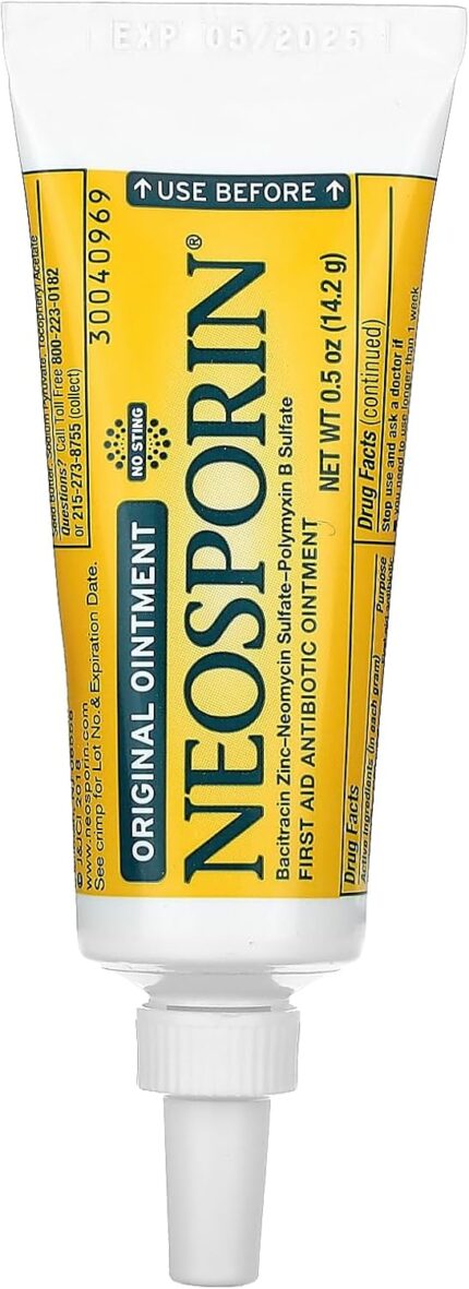 Neosporin Original Antibiotic Ointment, 24-Hour Infection Prevention