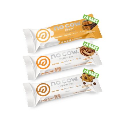 No Cow High Protein Bars, Peanut Butter Lovers Variety Pack - Healthy