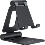 Nulaxy Dual Folding Cell Phone Stand, Fully Adjustable Foldable
