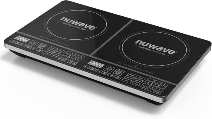 Nuwave PIC Double, Portable, Powerful 1800W with 2 Large 8” Heating