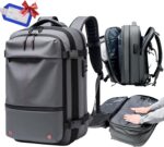 OKAERI. Extra Large Vacuum Carry on Travel Backpack Expandable System