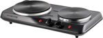 OVENTE Electric Countertop Double Burner, 1700W Cooktop with 7.25" and