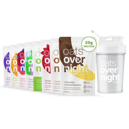 Oats Overnight Fruit Variety Pack - High Protein, High Fiber Breakfast