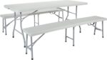 Office Star Resin Furniture for Indoor or Outdoor Use, 3-Piece Set, 2