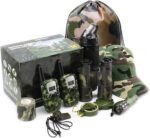 Outdoor Adventure Kit for Kids – Premium Camouflage Camping Gear with