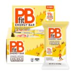 PBfit Peanut Butter Banana Energy Bars, 11g Protein, 5g Fiber, Gluten