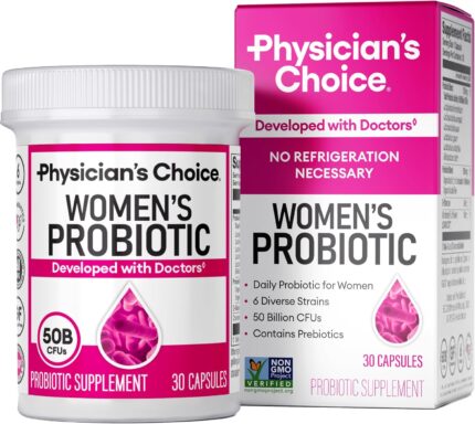 Physician's CHOICE Probiotics for Women - PH Balance, Digestive, UT, &
