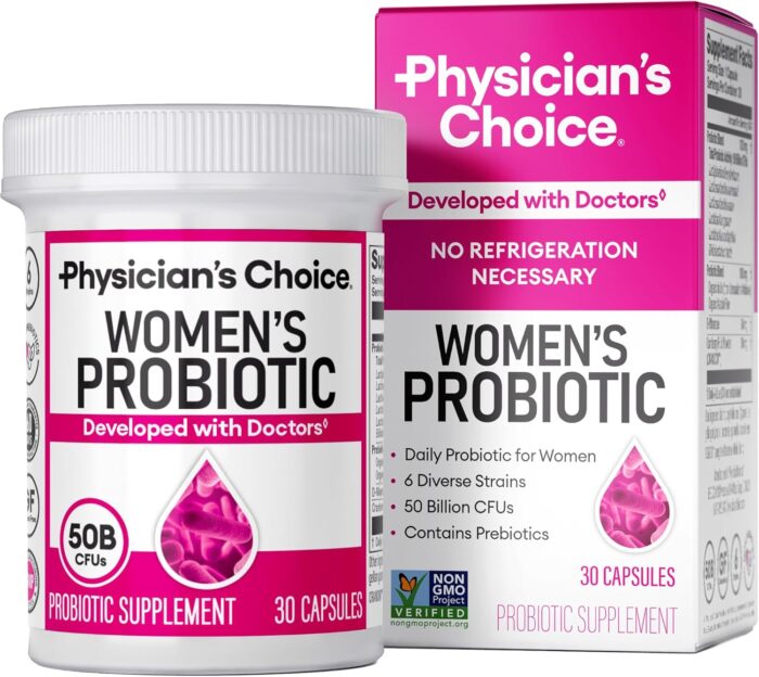 Physician's CHOICE Probiotics for Women - PH Balance, Digestive, UT, &
