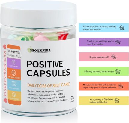 Positive Messages in a Bottle (60+ Positive Affirmations),Self Care