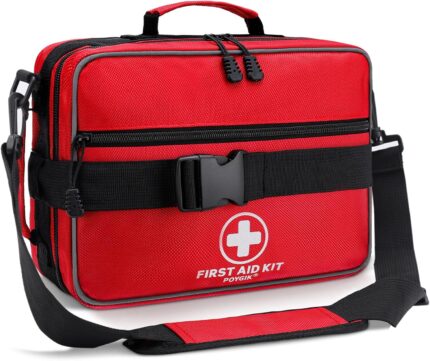 Premium 420 Piece Large First Aid Kit for Home, Car, Travel, Camping,