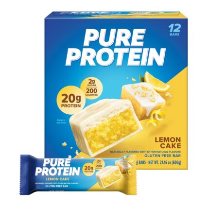 Pure Protein Bars, High Protein, Nutritious Snacks to Support Energy,