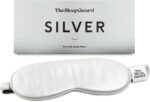 Pure Silk Sleep Mask [100% 6A Mulberry Silk, 22 Momme] Light Blocking
