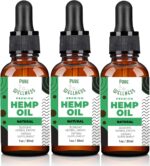 Pure Wellness Hemp Seed Oil Drops Peppermint Flavor for Improved
