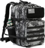 QT&QY 25L/35L/45L Military Tactical Backpack For Men Molle Daypack 3