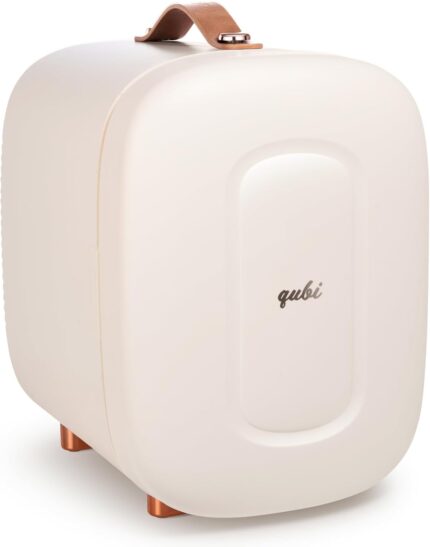 QUBI Mini Fridge, Professional Compact Fridge For Skincare, Mini
