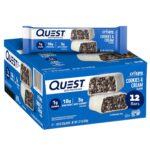 Quest Nutrition Crispy Cookies & Cream Hero Protein Bar, 18g Protein,