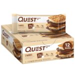 Quest Nutrition S'mores Protein Bars, 21g Protein, 1g Sugar, 4g Net