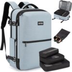 RDTGO Carry on Backpack, 40L Flight Approved Travel Backpack for Men &