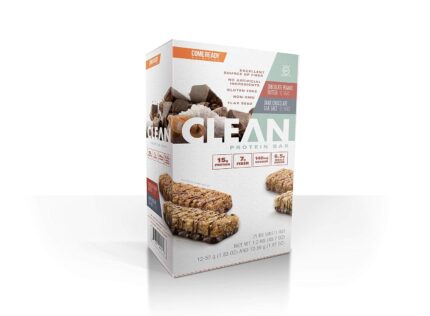Ready Nutrition CLEAN Bar, 15g Protein for Lean Muscle Mass, 7g Fiber