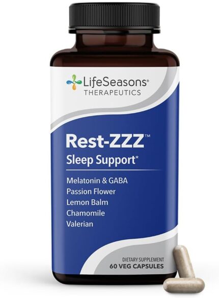 Rest-ZZZ - Powerful Sleep Support Supplement - Fall Asleep & Stay