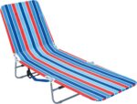 Rio Beach Portable Lay Flat Folding Backpack Beach Lounge Chair with