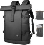 Roll Top Backpack Laptop Backpack for Men Women 15.6" Computer Bag