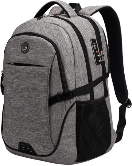 SHRRADOO Anti Theft Laptop Backpack Travel Backpacks with usb Charging