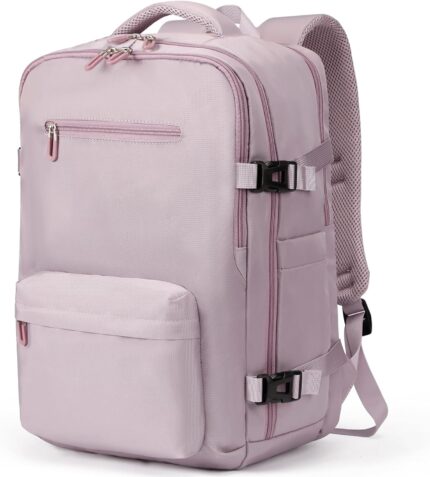 SHRRADOO Travel Laptops Backpack for Women Men, Casual Work Bag 17inch
