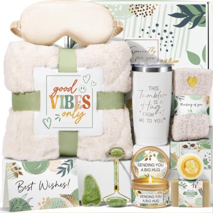 Self Care Gifts for Women Get Well Soon Gifts Basket, Birthday Gifts
