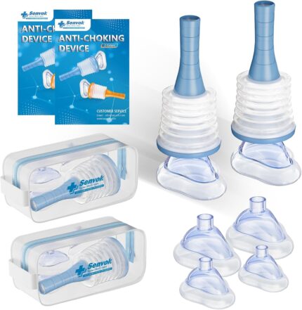 Senvok Choking Rescue Device (2 Sets) - FSA HSA Eligible - Home Kit &