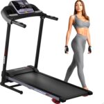 SereneLife Electric Folding Treadmill Exercise Machine -
