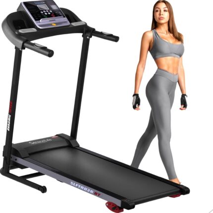 SereneLife Electric Folding Treadmill Exercise Machine -