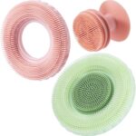 Silicone Face Scrubber Exfoliator 2 in 1, Manual Facial Cleansing