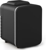 Simple Deluxe 4L/6 Can Mini Fridge, Portable Cooler & Warmer