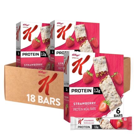 Special K Bar Protein Meal Bars, Meal Replacement, Strawberry (3