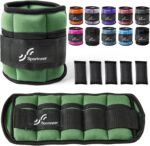 Sportneer Adjustable Ankle Weights 1 Pair 2 4 6 8 10 Lbs Leg