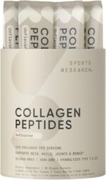 Sports Research Collagen Peptides - Hydrolyzed Type 1 & 3 Collagen