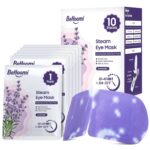 Steam Eye Mask, 10 Packs Heated Eye Mask, Self Heating Disposable SPA