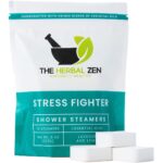 Stress Fighter Shower Steamers Aromatherapy with Essential Oils, Made