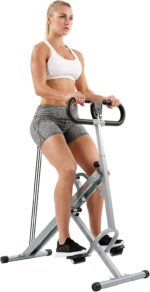 Sunny Health & Fitness Row-N-Ride Squat Assist Trainer,