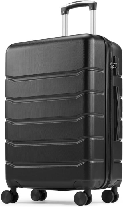 Sweetcrispy Carry on Luggage Hard Shell Lightweight Expandable Rolling