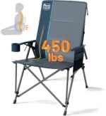TIMBER RIDGE Oversized Camping Chair with Lumbar Support, Portable