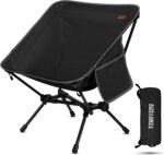 TOBTOS Ultralight Camping Chair, Portable Folding Backpacking Chair,