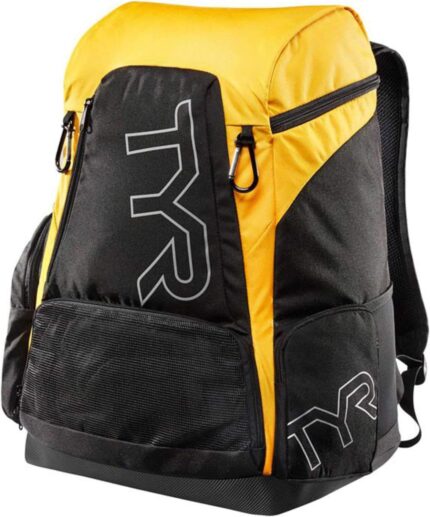 TYR Alliance Backpack, Black/Gold, 45 Liter