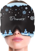 TheraICE Migraine Relief Cap, Cooling Gel Hat, Soothing Headache Ice