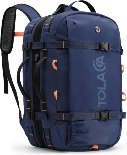 Tolaccea Travel Laptop Backpack, Large Carry on Backpack Flight