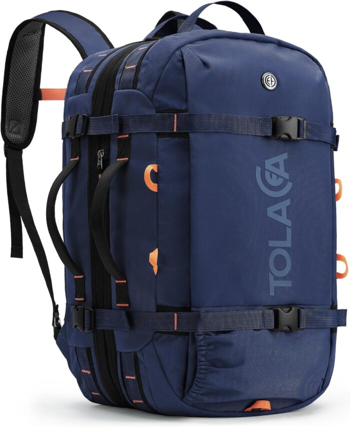 Tolaccea Travel Laptop Backpack, Large Carry on Backpack Flight